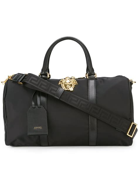 versace men's duffel bags